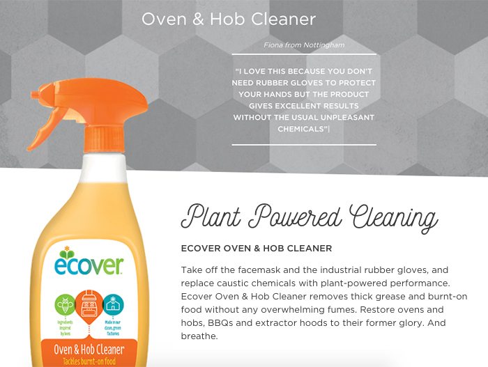 ecover oven cleaner product page 