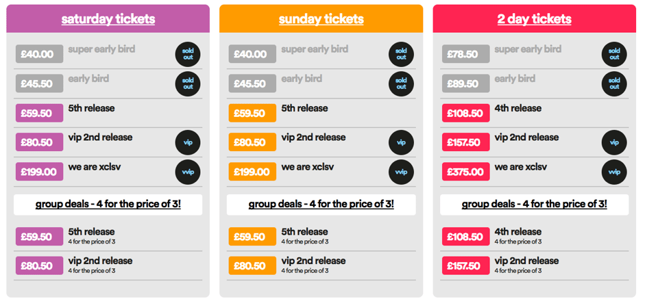 We Are FSTVL urgency to purchase example 3