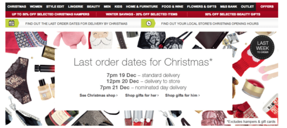 ecommerce marketing: deadlines
