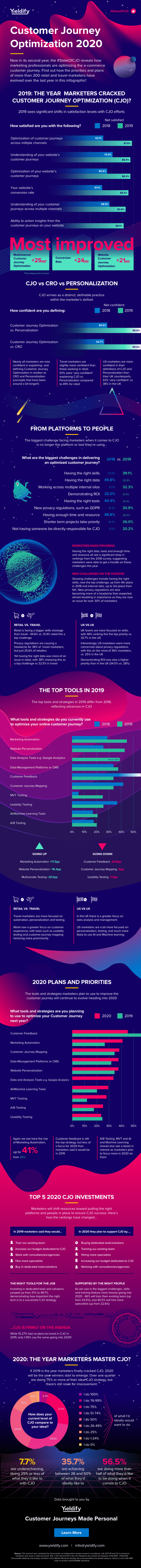 Infographic: Customer Journey Optimization 2020