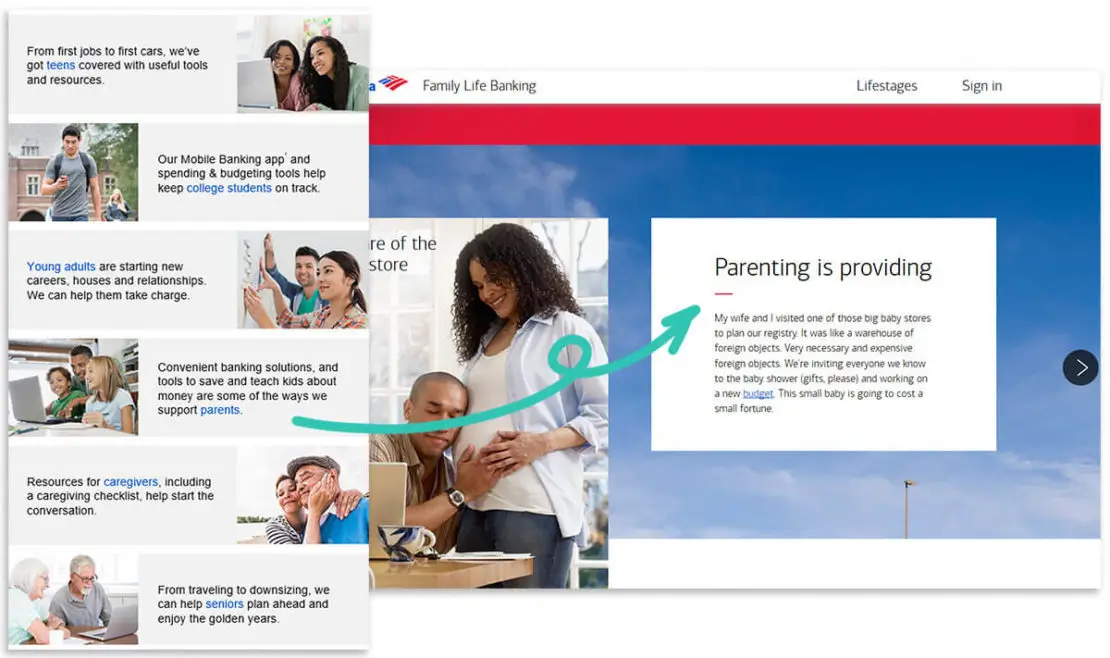 Bank of America's segmentation strategy in action
