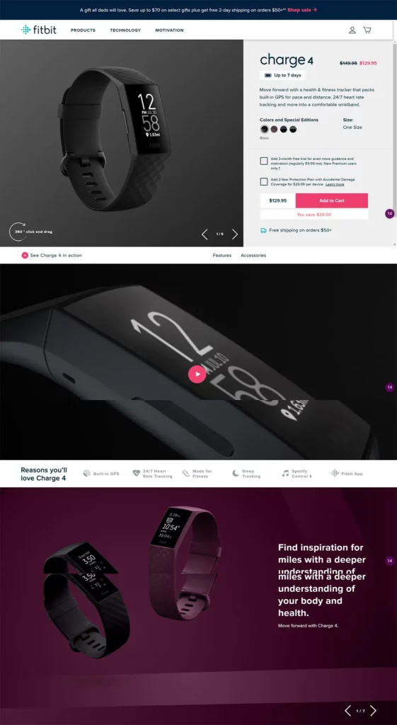 Product Detail Page