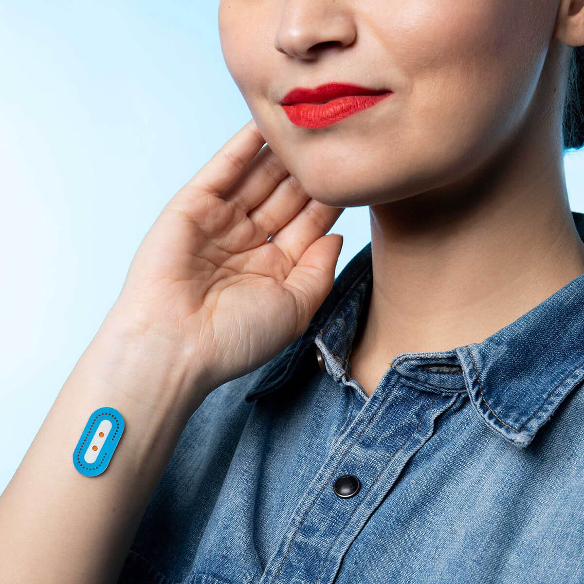 Personalized skincare beauty trend - La Roche Posay skin track sticker
