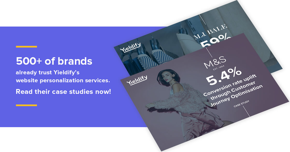 Yieldify eCommerce case studies