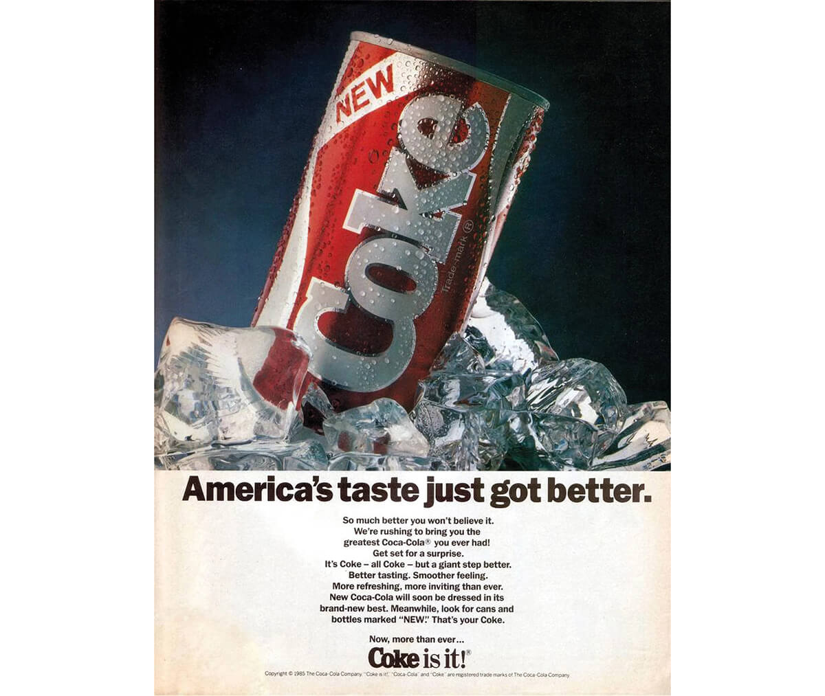 STP marketing example - Cola Wars 1985